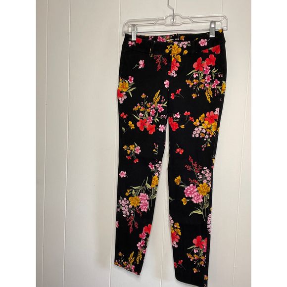 Old Navy Floral Jeggings Size 0p - Picture 2 of 5